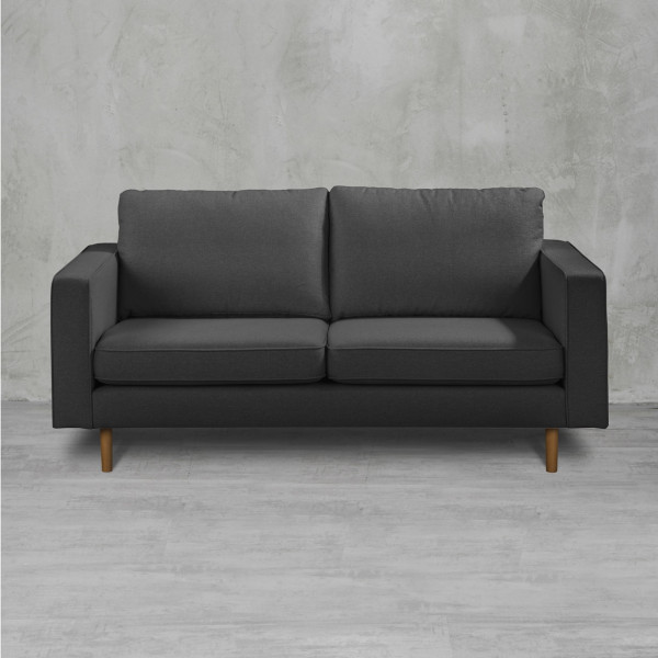 Sofa Lilja I als 2-Sitzer in elegantem Grey